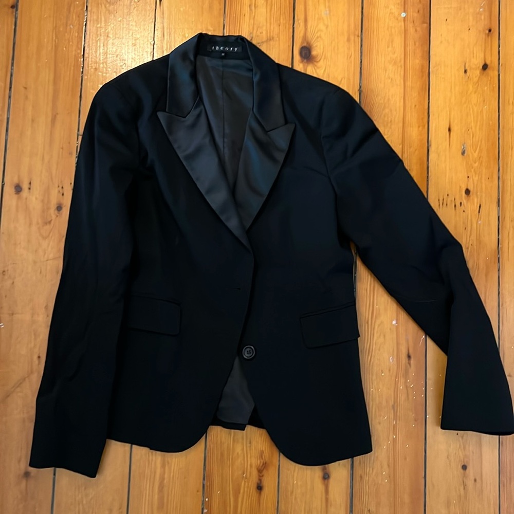 Theory black blazer